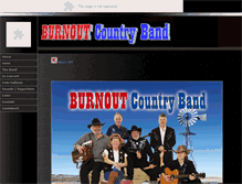 Tablet Screenshot of burnout-country-music.ch